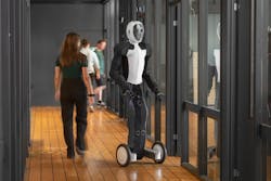 ADT Commercial is developing a humanoid robot with robotics company Halodi Robotics. It will be of its EvoGuard guarding solutions brand.