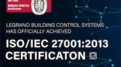 Legrand Iso Iec 27001 Certification
