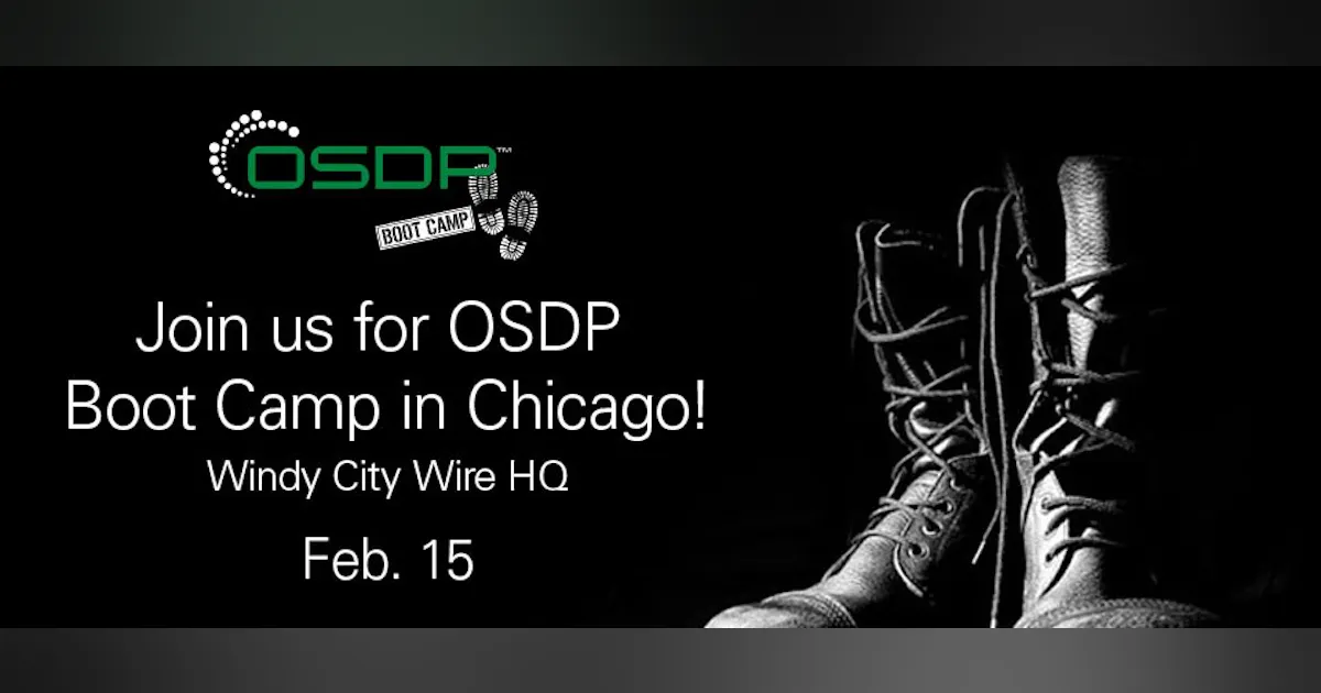SIA OSDP Boot Camp | Security Info Watch