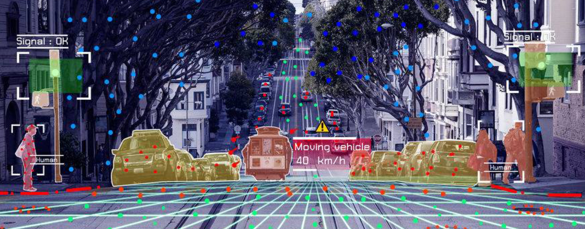 Owl AI's technology creates a 3D scene of living and mechanical objects in motion to create a safer city environment.