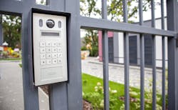 Bigstock Video Intercom On The Gate At 432631940 Bigstock Video Intercom On The Gate At 432631940