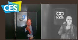 Expert technologist Steve Surfaro unearthed some amazing finds at CES in IoT, robotics, entry screening and energy. Here he is at the Owl Autonomous Imaging booth (coverage coming in part two!) Expert technologist Steve Surfaro unearthed some amazing finds at CES in IoT, robotics, entry screening and energy. Here he is at the Owl Autonomous Imaging booth (coverage coming in part two!)