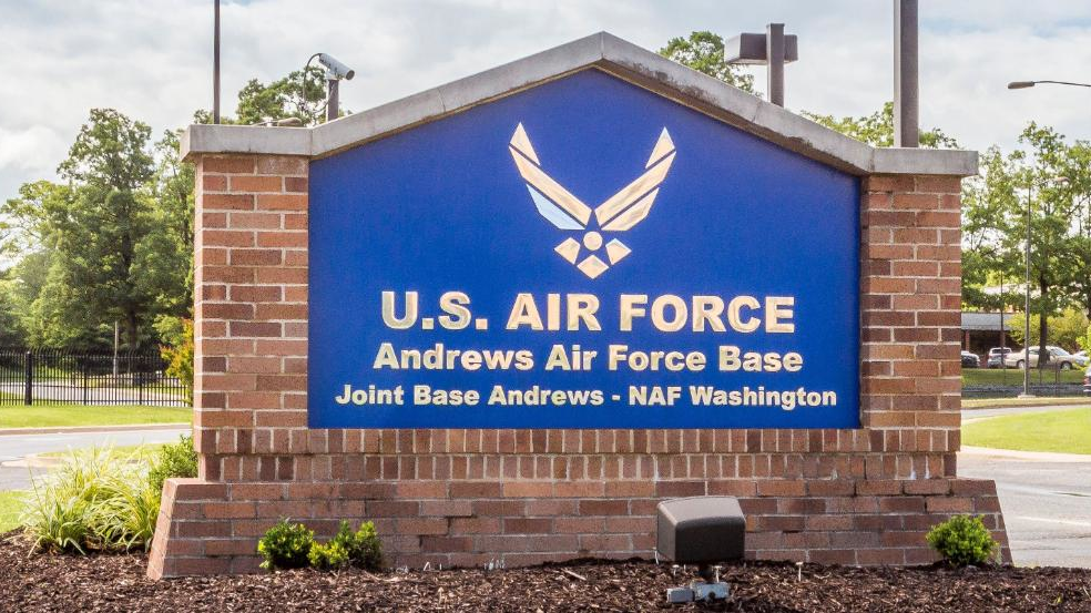 Shot fired after intruder enters Joint Base Andrews, home of Air Force