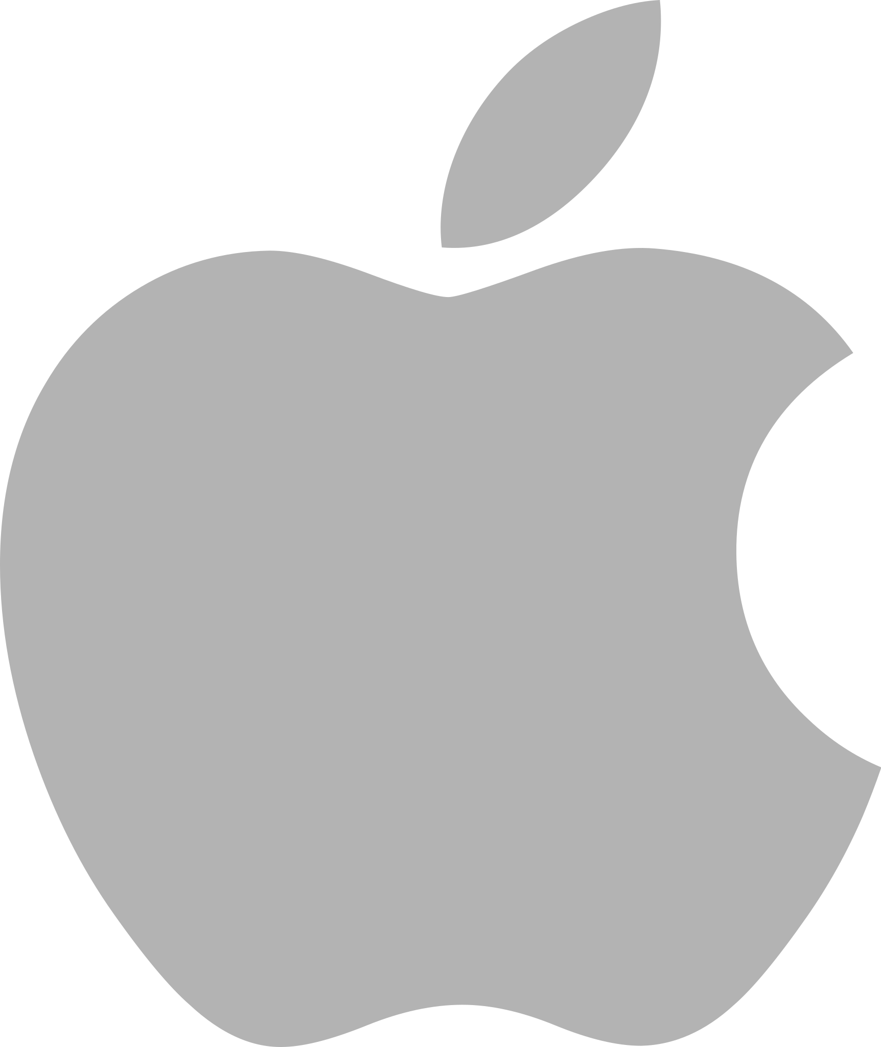 Apple Logo Grey svg 63ed4fccb9940