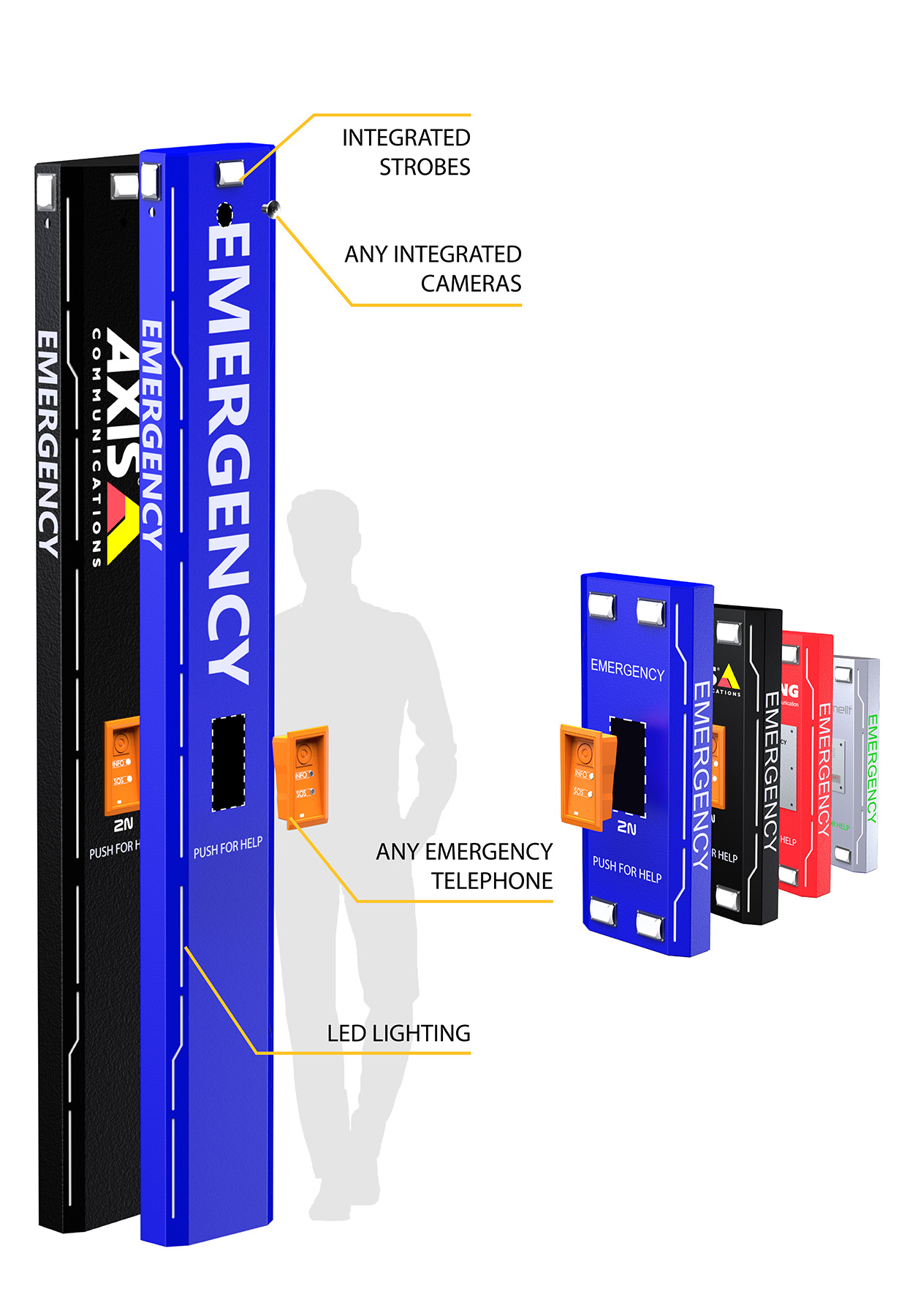Pedestal Pro Axis2 N Tower Wall Unit Image 63eeb1be78b3d