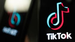 In this photo illustration, a TikTok logo is displayed on an iPhone on Feb. 28, 2023, in London, England. In this photo illustration, a TikTok logo is displayed on an iPhone on Feb. 28, 2023, in London, England.