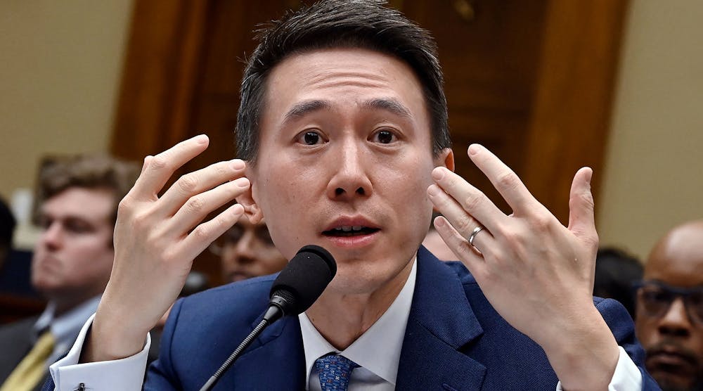 TikTok CEO Shou Zi Chew testifies before the House Energy and Commerce Committee hearing on &apos;TikTok: How Congress Can Safeguard American Data Privacy and Protect Children from Online Harms,&apos; on Capitol Hill, March 23, 2023, in Washington, D.C.