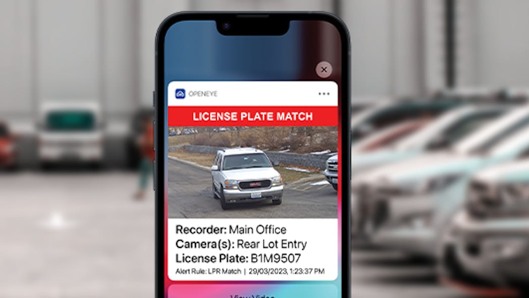 OpenEye OWS License Plate Recognition Search | Security Info Watch