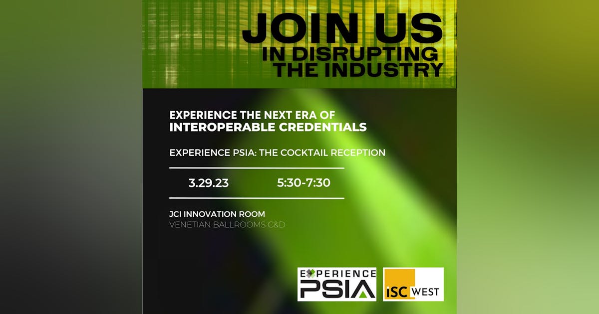 PSIA shows free, interoperable mobile credential at ISC West Security