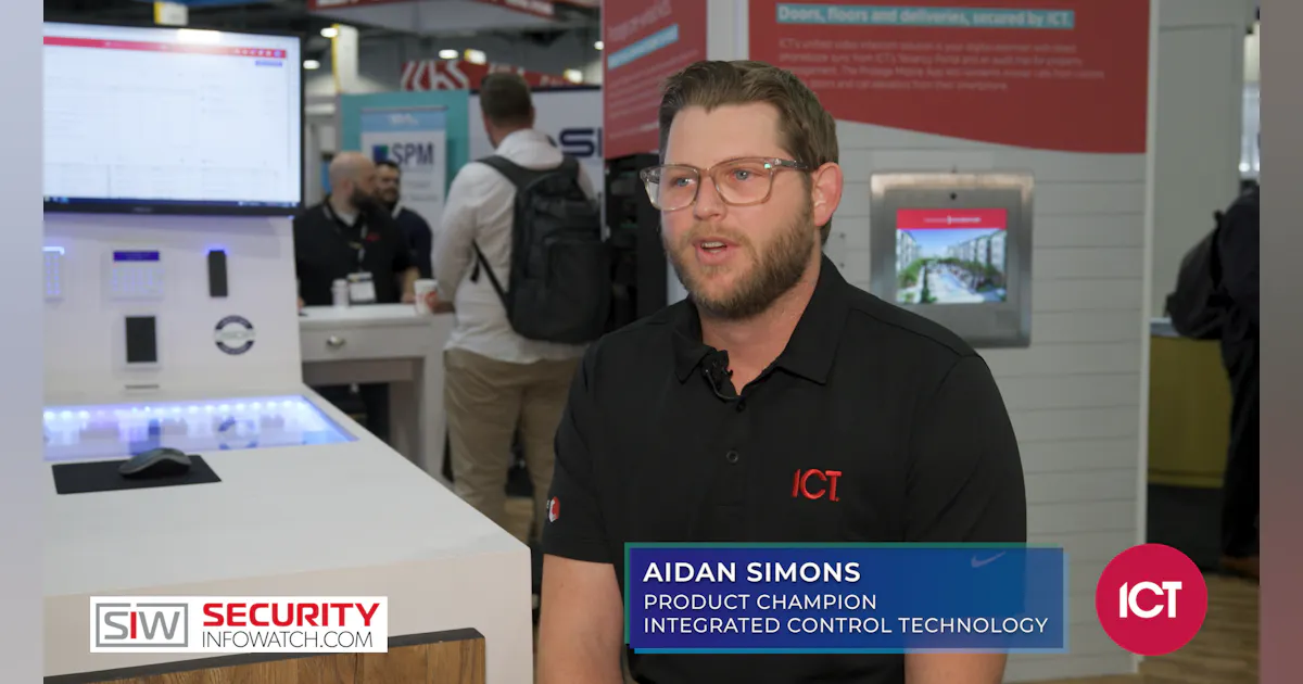Ict Isc ISC West 2023 Show Floor Spotlight: Integrated Control Technology (ICT ...