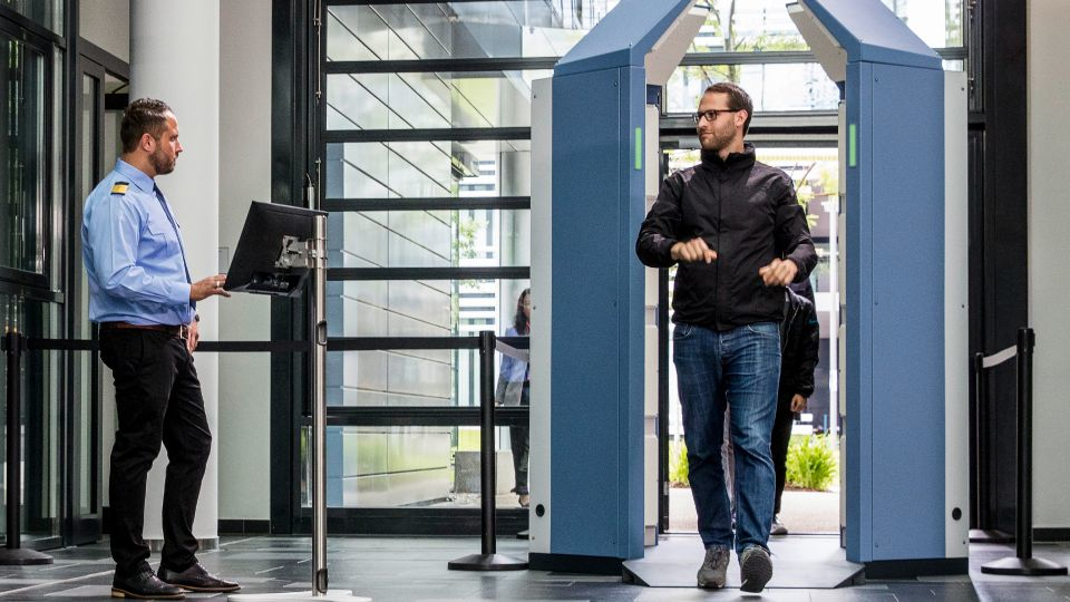 The walk-through security scanner from Rohde & Schwarz will be live at Passenger Terminal EXPO 2023.