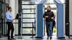 The walk-through security scanner from Rohde & Schwarz will be live at Passenger Terminal EXPO 2023. The walk-through security scanner from Rohde & Schwarz will be live at Passenger Terminal EXPO 2023.