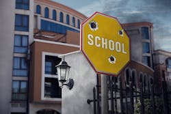 Bigstock School Sign Damaged With Shoot 470435083