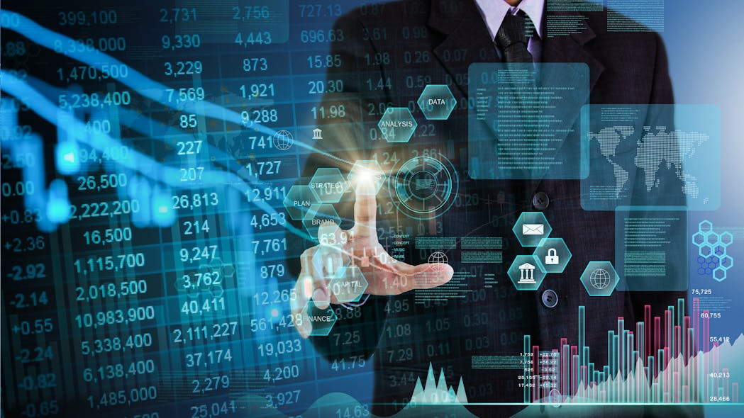 Bigstock Stock Market Or Forex Trading 467033669