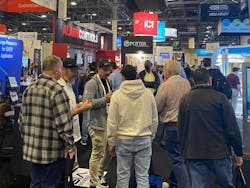 Plenty of good-guy hoodies in the crowd at ISC West! Plenty of good-guy hoodies in the crowd at ISC West!