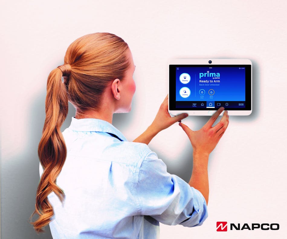 Napco shop doorbell camera