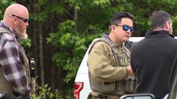 Authorities continue a manhunt for the suspect who shot and killed 5 people in a home last Friday in Texas. Authorities continue a manhunt for the suspect who shot and killed 5 people in a home last Friday in Texas.