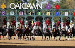 Oaklawn Jockey Club's new surveillance and security system includes 1,400 cameras providing staff with comprehensive coverage of the facility. Oaklawn Jockey Club's new surveillance and security system includes 1,400 cameras providing staff with comprehensive coverage of the facility.