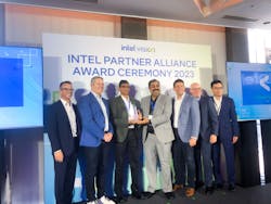 Thumbnail Videonetics Receiving Award At Intel Vision Thumbnail Videonetics Receiving Award At Intel Vision