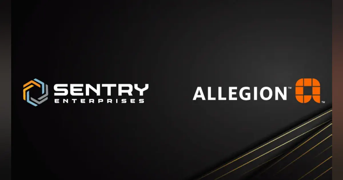 Sentry Enterprises, Allegion partner to add biometric protection of ...