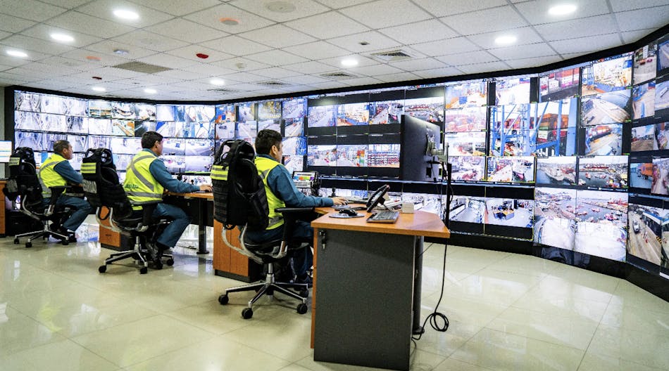 RGB Spectrum&rsquo;s video wall processor drives the Terminal Pac&iacute;fico Sur Valpara&iacute;so massive video wall for 24/7 monitoring of operations.