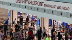 Travelers go through security checkpoint at the Dallas Love Field airport in Dallas. Biometric technology, such as facial recognition, is increasingly being used in TSA s identity verification process.