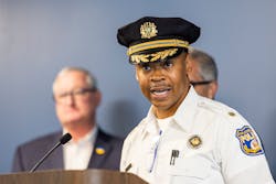 Ernest Ransom, commanding officer of homicide, provides updates on the mass shooting in the Kingsessing neighborhood of Philadelphia. Ernest Ransom, commanding officer of homicide, provides updates on the mass shooting in the Kingsessing neighborhood of Philadelphia.