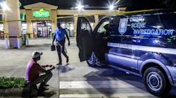 Police investigate after a DeKalb County man was killed during a shooting at gas station just outside of east Atlanta July 19.