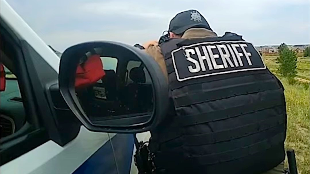 After a months-long battle with the El Paso County sheriff&rsquo;s office in Colorado, Scripps News&rsquo; national investigative reporter Lori Jane Gliha exclusively obtained this footage of a police confrontation with the Club Q shooter. Prior to the shooting that killed five people and wounded 17 others, the shooter had been accused of making a bomb threat that led to this police confrontation.