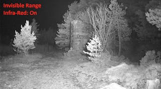 IR is ideal for low light scenarios that dont require a color image.