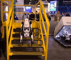 Robotics have been all the rage on tradeshow floors lately. Robotics have been all the rage on tradeshow floors lately.