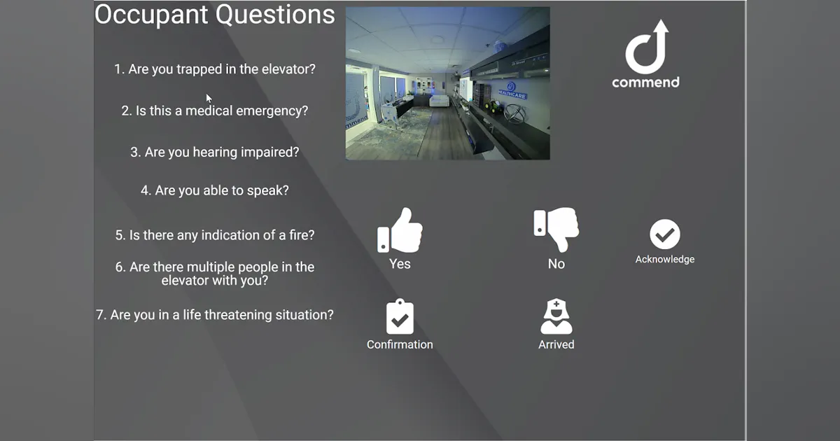Commend Security Commend's Elevator solution | Security Info Watch