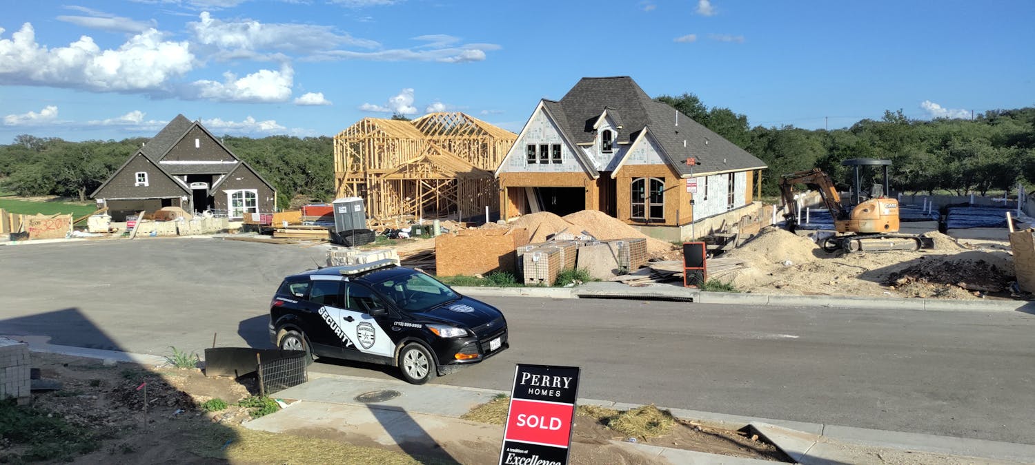 One vertical emerging for Ranger Guard has been new home construction in the booming areas of Texas, as construction supplies are now being targeted by thieves and unscrupulous subcontractors. One vertical emerging for Ranger Guard has been new home construction in the booming areas of Texas, as construction supplies are now being targeted by thieves and unscrupulous subcontractors.