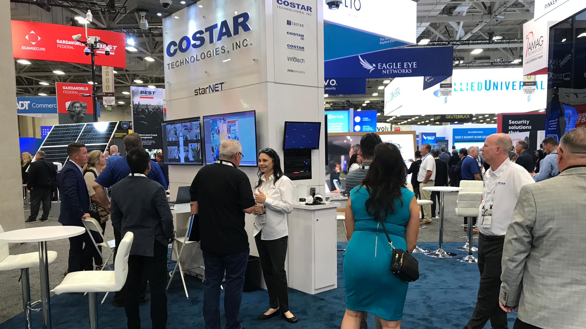 Despite its recent full merger with IDIS, Costar projected a strong brand presence at this year's GSX show in Dallas.