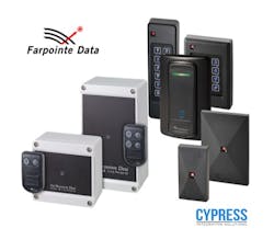 The expanded Cypress product line includes Farpointe&rsquo;s mobile-ready, smartcard and proximity readers in Wiegand or OSDP versions; mobile, smartcard and proximity credentials; and long-range receivers and transmitters.