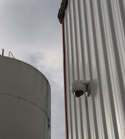 Olson Seed Service is now protected by three Vivotek FD837-HTV 5-Megapixel, IP66/IK10-rated, remote focus, zoom lens dome cameras; and two Vivotek FD839-EHV five-megapixel, fixed lens IP66/IK10-rated outdoor dome cameras. Olson Seed Service is now protected by three Vivotek FD837-HTV 5-Megapixel, IP66/IK10-rated, remote focus, zoom lens dome cameras; and two Vivotek FD839-EHV five-megapixel, fixed lens IP66/IK10-rated outdoor dome cameras.