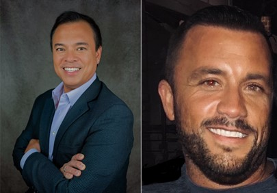 From left to right: Dennis Connor, Director of Program Management, North America, and Jason Lloyd, Regional Business Manager for the Midwest.