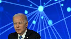 President Joe Biden discusses his Administration&apos;s commitment to seizing the opportunities and managing the risks of artificial intelligence, in San Francisco on June 20, 2023.