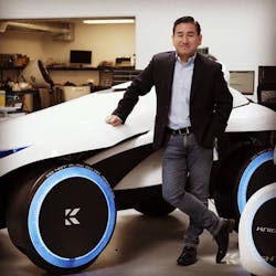 Knightscope Chairman and CEO William Santana Li says his company must be “everywhere” to fulfill its growth mission as he outlined plans for future growth. Knightscope Chairman and CEO William Santana Li says his company must be “everywhere” to fulfill its growth mission as he outlined plans for future growth.