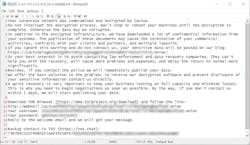 Example Cactus ransom note from different attack Source: BleepingComputer Example Cactus ransom note from different attack Source: BleepingComputer