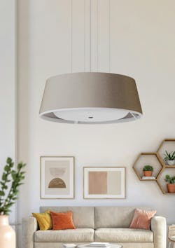 Nobi introduced a ceiling-mounted version of its smart lamp with integrated fall detection technology at CES. Nobi introduced a ceiling-mounted version of its smart lamp with integrated fall detection technology at CES.