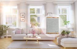 Cherish Health and Alarm.com announced a partnership at CES. The Cherish Serenity radar device looks like a contemporary speaker and can be placed in the corner of a room. Cherish Health and Alarm.com announced a partnership at CES. The Cherish Serenity radar device looks like a contemporary speaker and can be placed in the corner of a room.