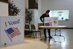 A person votes at a polling location in West Columbia, South Carolina, during the South Carolina Democratic Primary, on Feb. 3, 2024. South Carolina is the first official Democratic primary of 2024 and is seen as a key test of support for President Joe Biden among Black voters for his reelection battle with Donald Trump. A person votes at a polling location in West Columbia, South Carolina, during the South Carolina Democratic Primary, on Feb. 3, 2024. South Carolina is the first official Democratic primary of 2024 and is seen as a key test of support for President Joe Biden among Black voters for his reelection battle with Donald Trump.