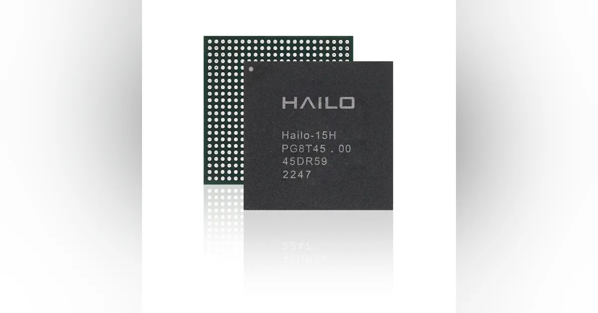 Hailo-15 Vision Processor Units (VPUs) | Security Info Watch