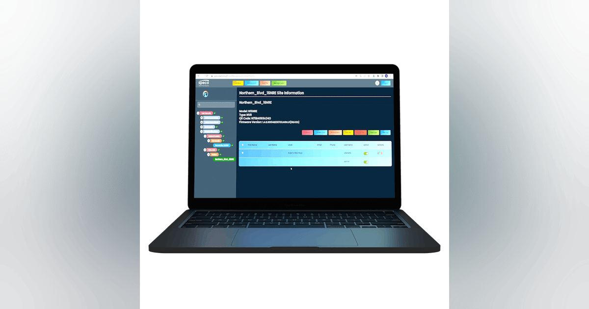 Speco SecureGuard VMS Dashboard | Security Info Watch
