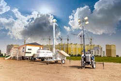 Security monitoring trailers, combined with advanced back-end monitoring centers are proving crucial for construction site security. Security monitoring trailers, combined with advanced back-end monitoring centers are proving crucial for construction site security.