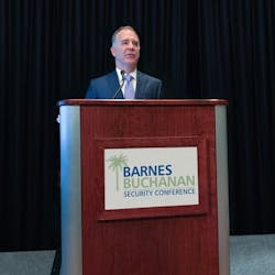 Michael Barnes of Barnes Associates presented his much-anticipated Alarm Industry and Market Overview during the February event.
