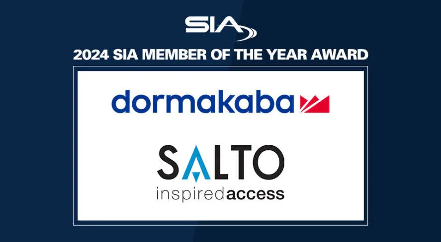 SIA names dormakaba and SALTO Systems as the 2024 SIA Members of the Year - Vimarsana News