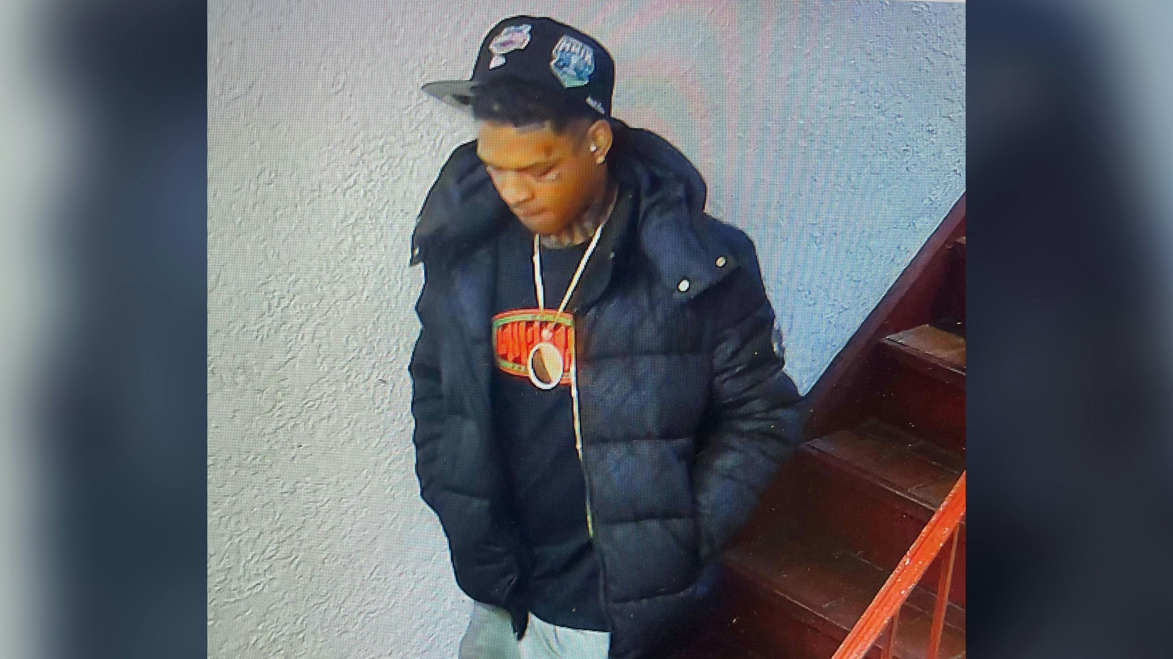 Federal authorities released this photo of a man who they seek to question in the Mount Vernon shooting. (FBI)