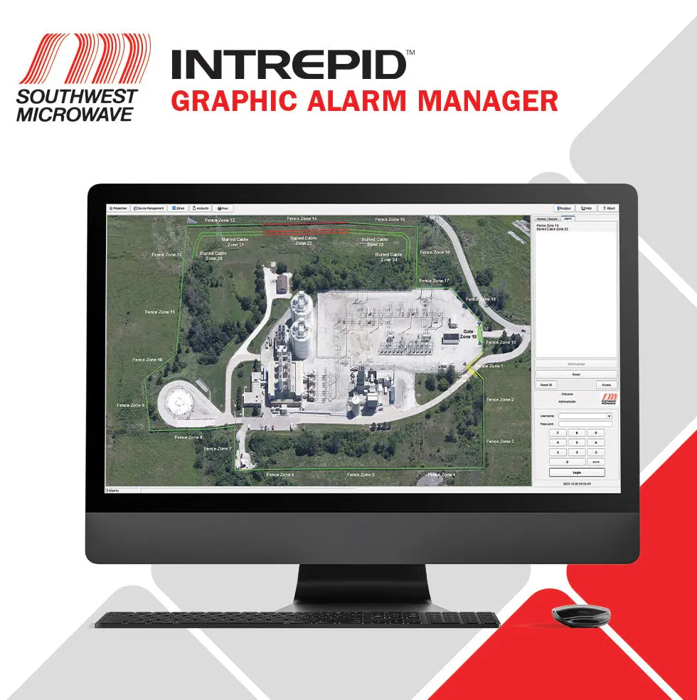 Southwest Microwave INTREPID Graphic Alarm Manager - Vimarsana News